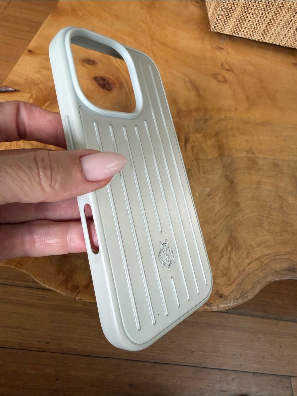 NEW RIMOWA iPhone 16 Pro Aluminium Case - Silver (Pristine, No Box)
